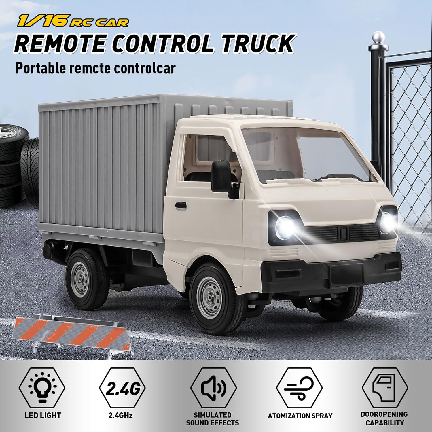 Rc Hobby Lobby - Caminhão RC KF21 1:16 2.4GHZ, Carro