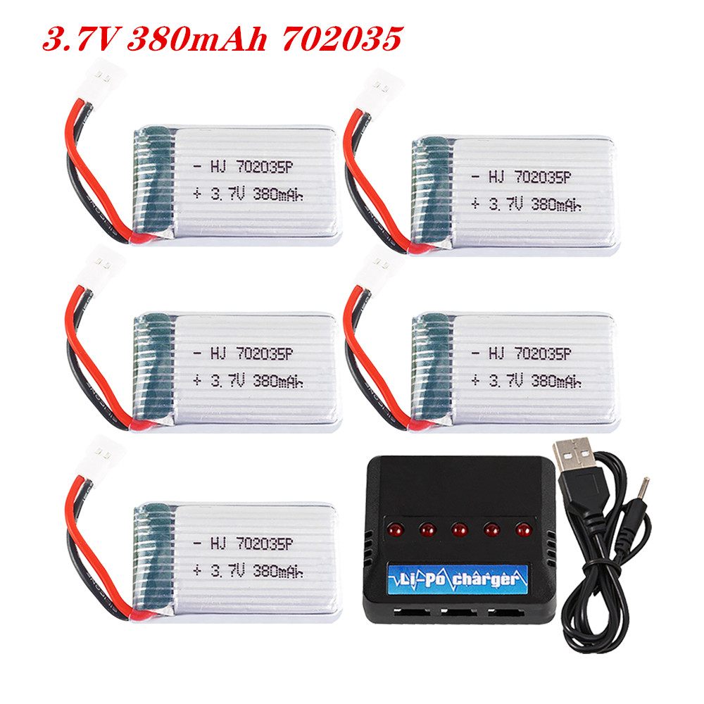 Rc Hobby Hub - 3.7v 380mah 702035 lipo bateria recarregável