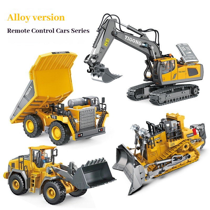 Rc Excavator Hydraulic - YIGONG Veículo de Engenharia de Liga