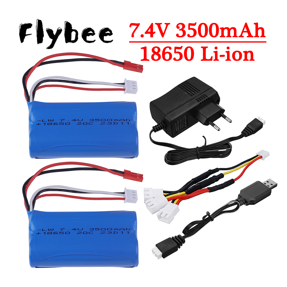 Rc Hobby Hub - Bateria de íon-lítio atualizada de 3000mAh
