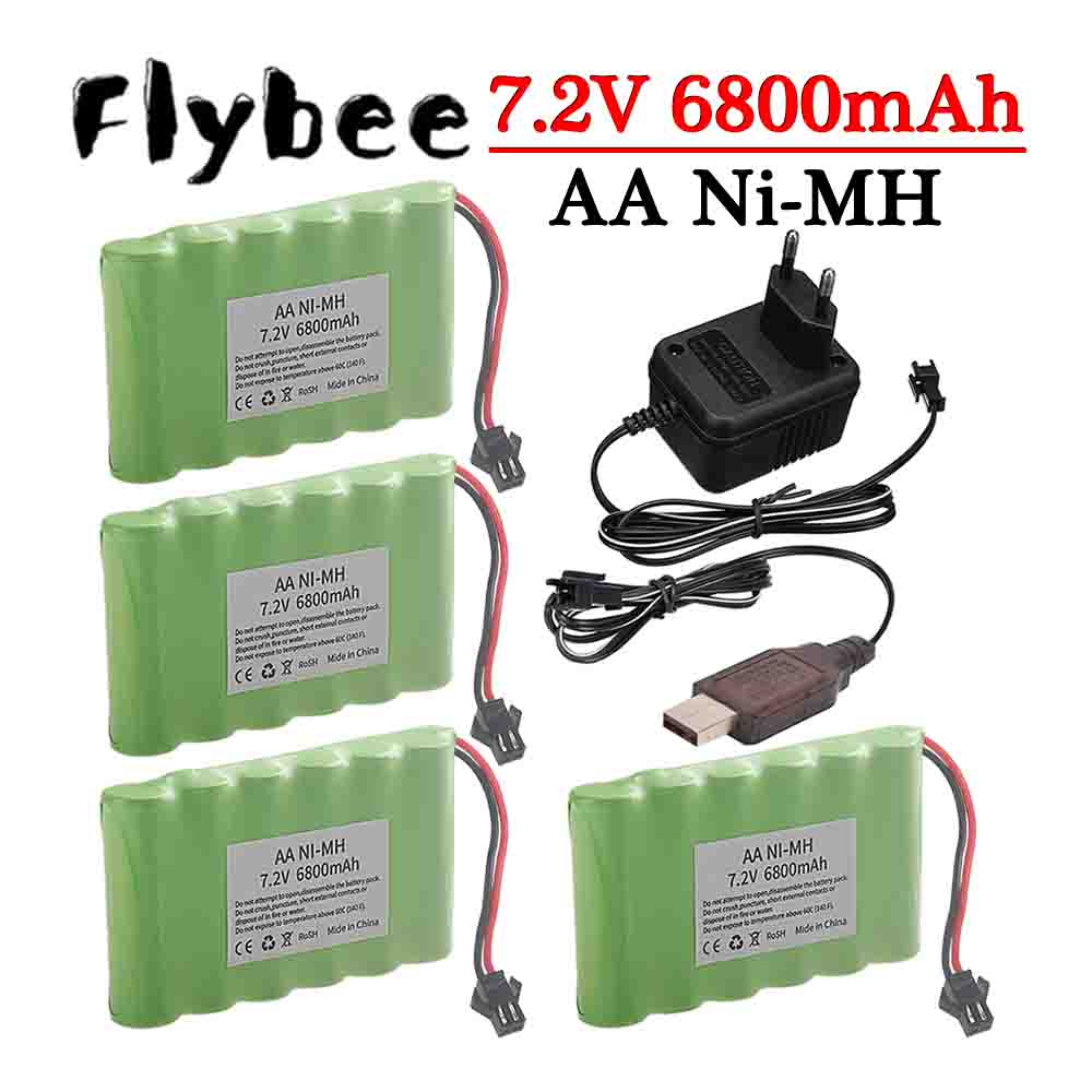 Rc Hobby Hub - Ni-mh 7.2v 6800mah sm plug bateria