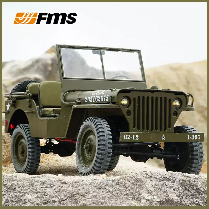 Rc Hobby Crawler - Acessórios para FMS 1/6 Climber 1941