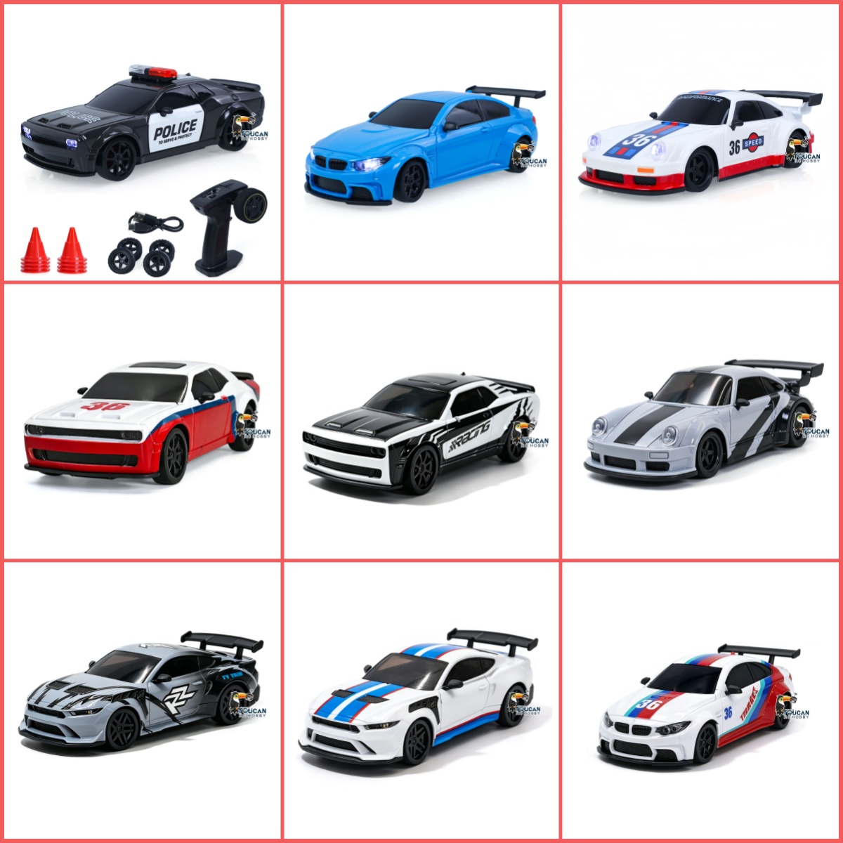 Novo Carro de Drift RC 1/36 36 - Rc Hobby Lobby avaliação e preço