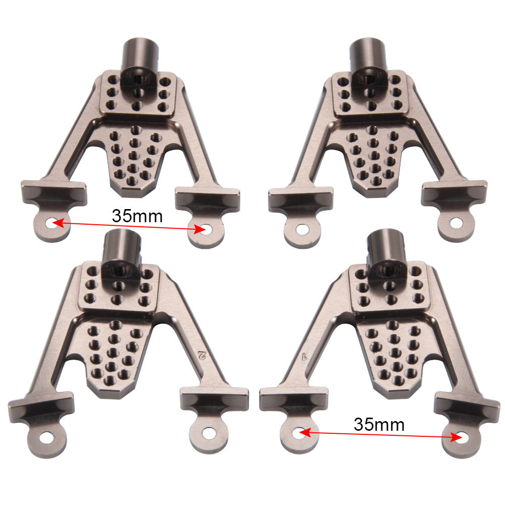 Axspeed 4 peças de alumínio tr - Rc Hobby Warehouse avaliação e preço