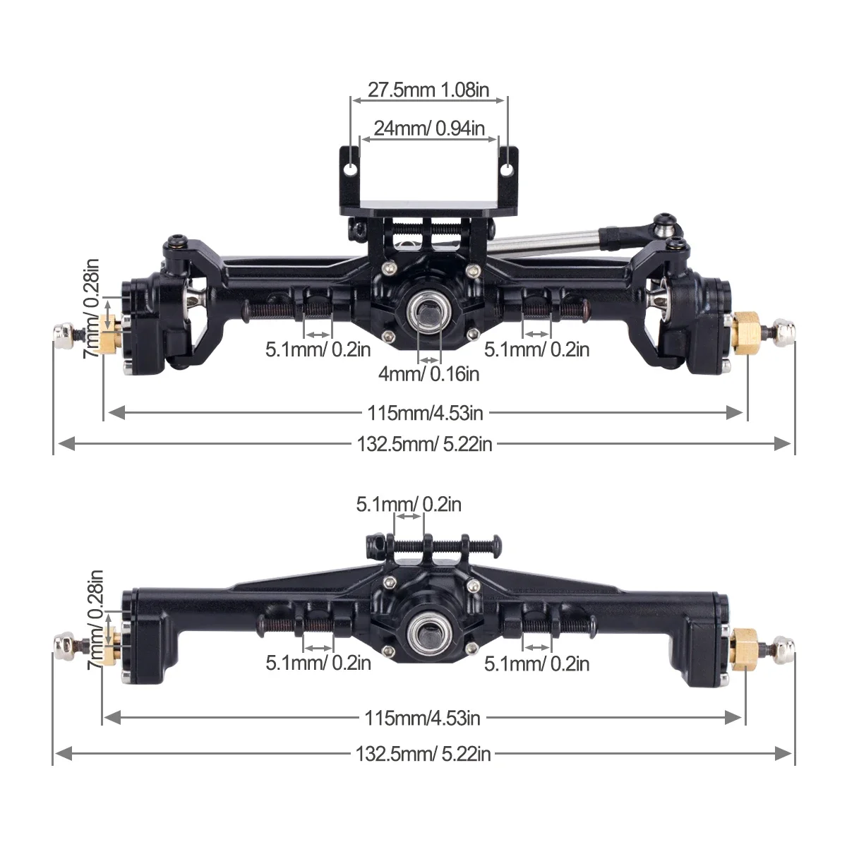 Eixos de portal cnc de alumíni - Rc Hobby Crawler avaliação e preço