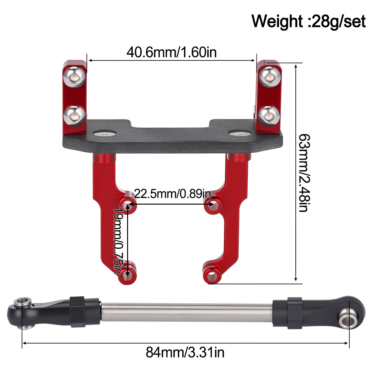 Base de Montagem de Servo em L - Rc Hobby Crawler avaliação e preço