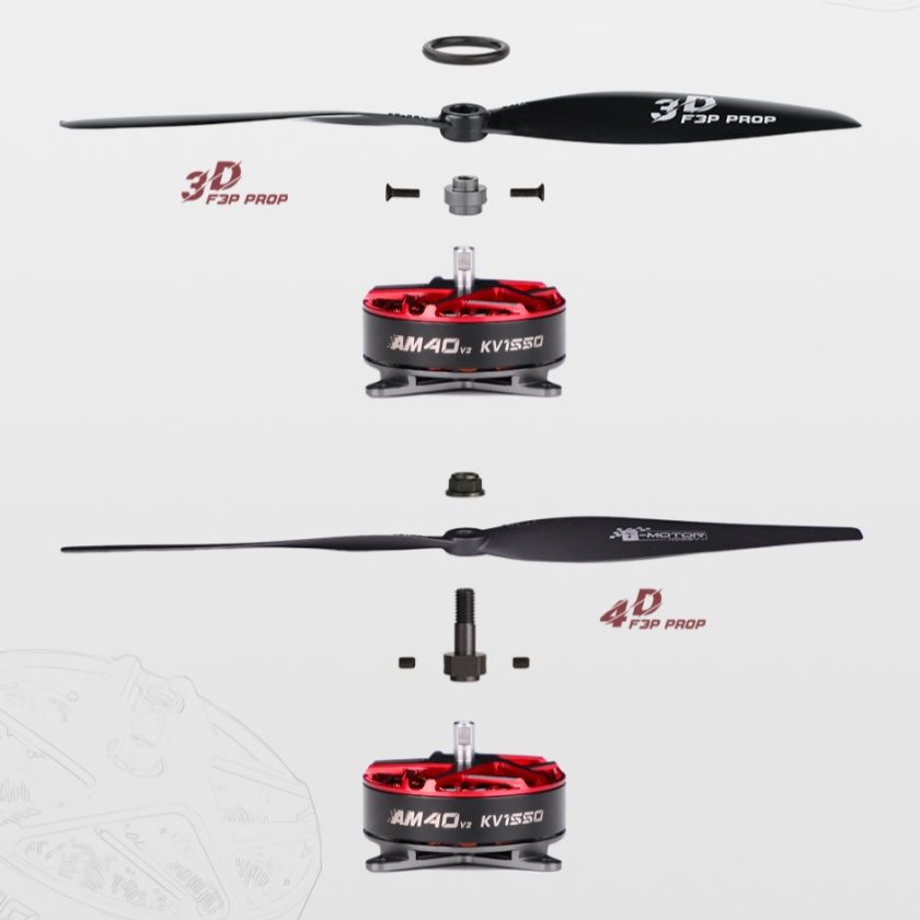 T-Hobby AM40 V2 3D/4D 2-3S Pod - Rc Hobbies avaliação e preço