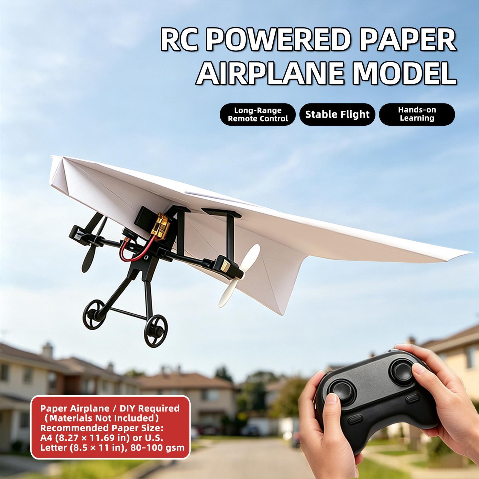 Kit de Avião de Papel RC DIY c - Rc Hobbies avaliação e preço