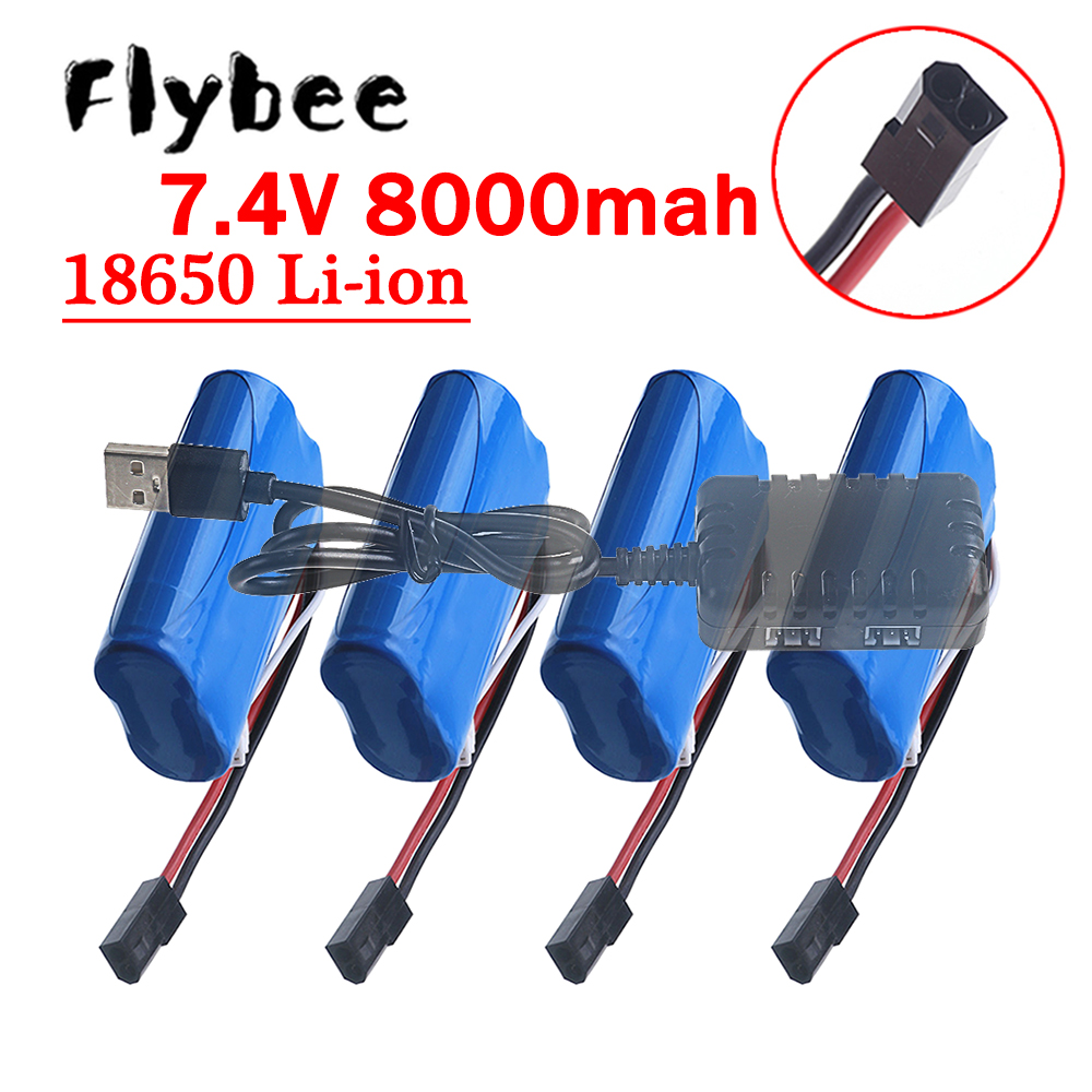 Bateria (5500 Plug) 18650 7.4V - Rc Hobby Hub avaliação e preço