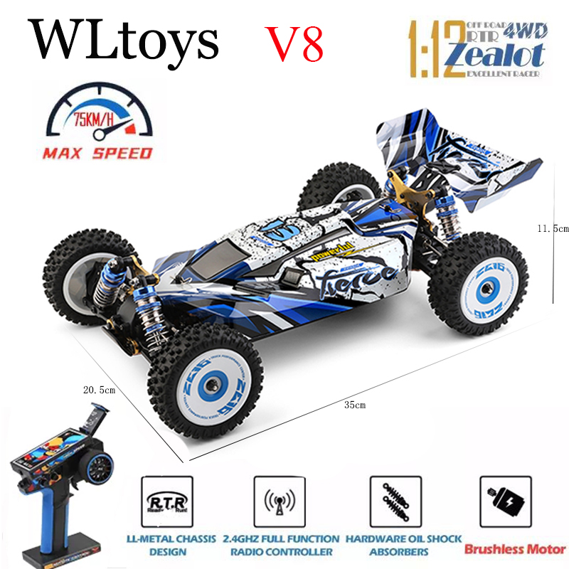 WLtoys 124017 124007   75 km/h - Rc Hobby Lobby avaliação e preço