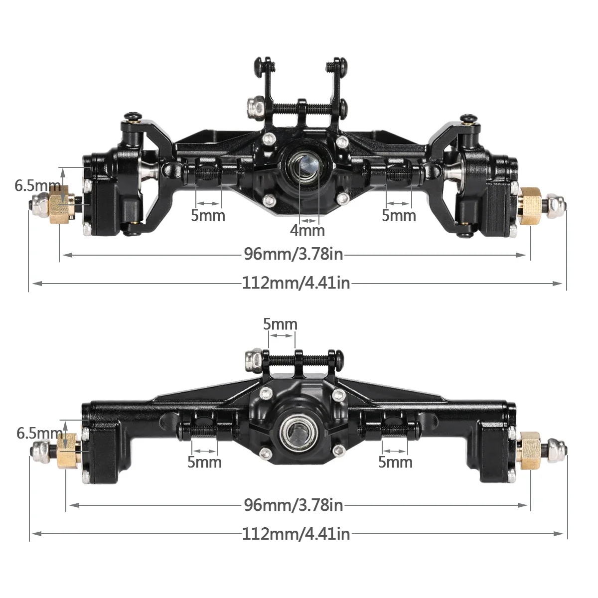 Eixo portal traseiro dianteiro - Rc Hobby Crawler avaliação e preço