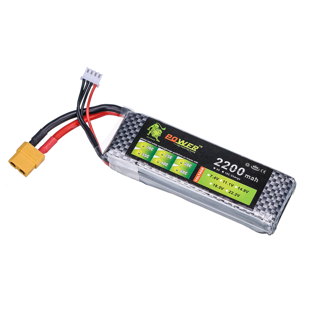 Bateria Lipo 3S 11.1V 2200mAh  - Rc Hobby Hub avaliação e preço