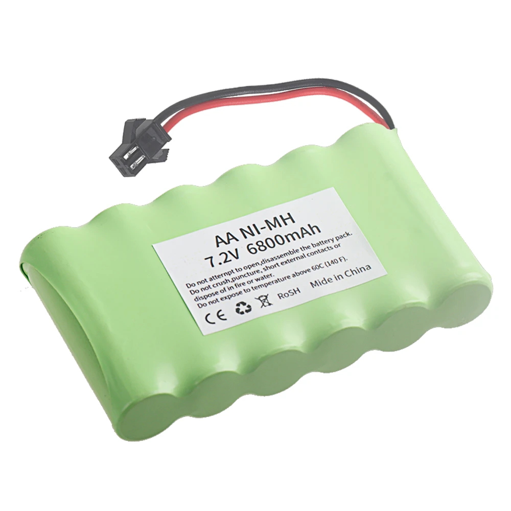 Ni-mh 7.2v 6800mah sm plug bat - Rc Hobby Hub avaliação e preço