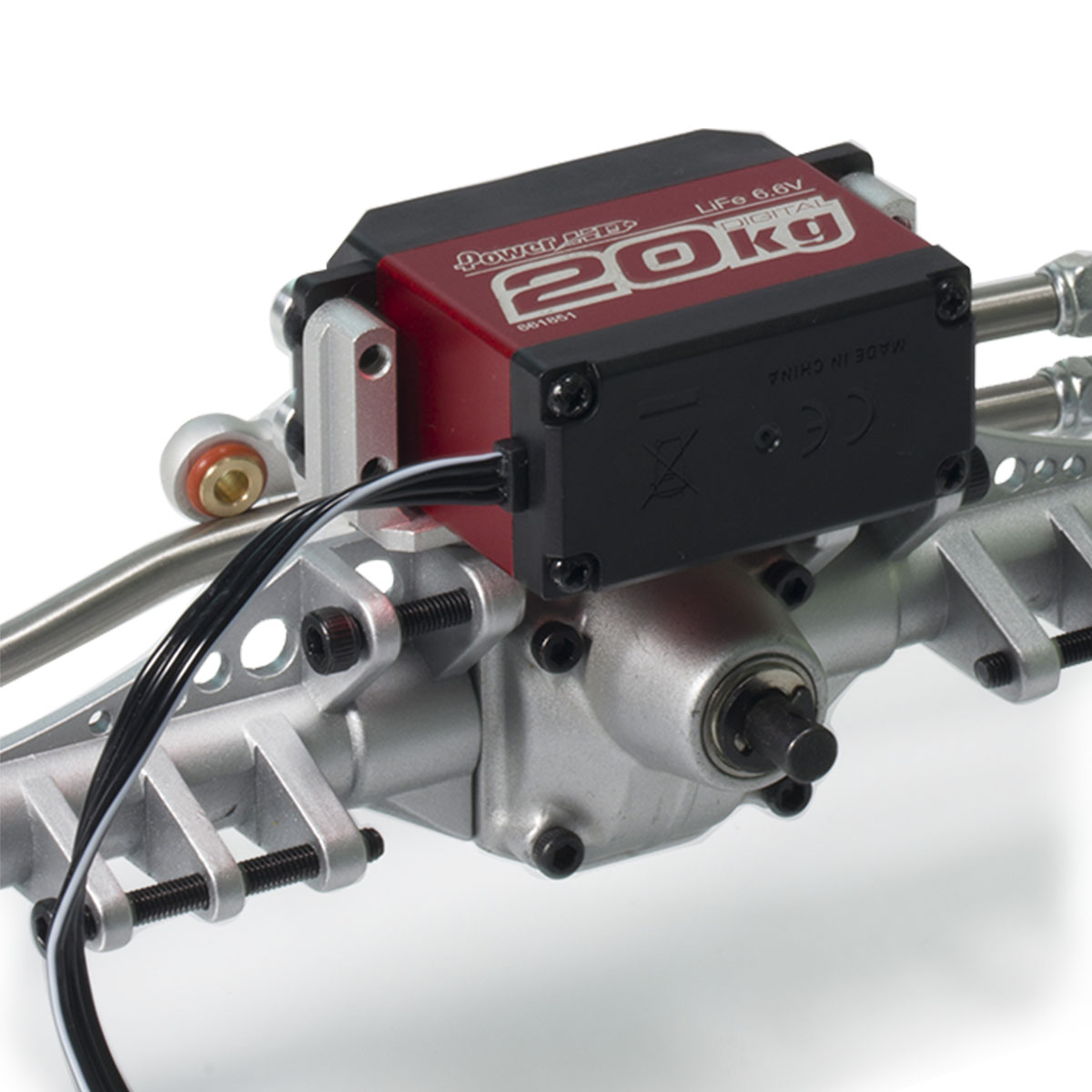 Montagem servo capra cnc de al - Rc Hobby Crawler avaliação e preço