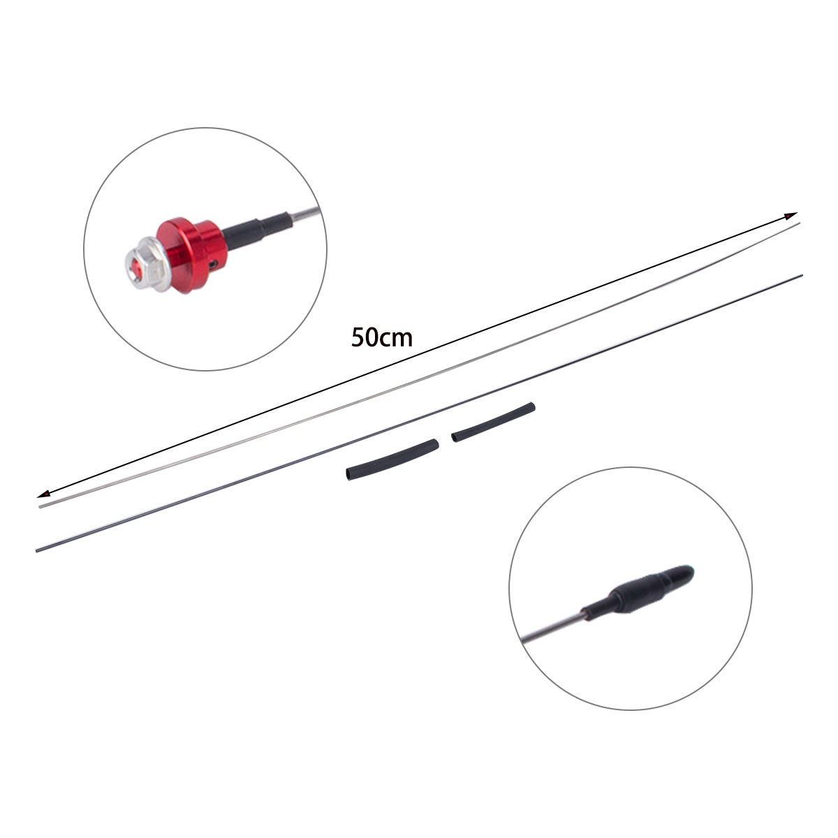Antena de simulação ajustável  - Rc Hobby Crawler avaliação e preço