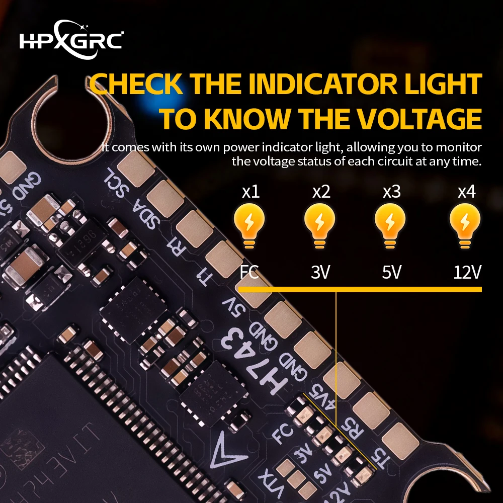 Controlador de Voo HPXGRC H743 - Betaflight Fc F7 avaliação e preço